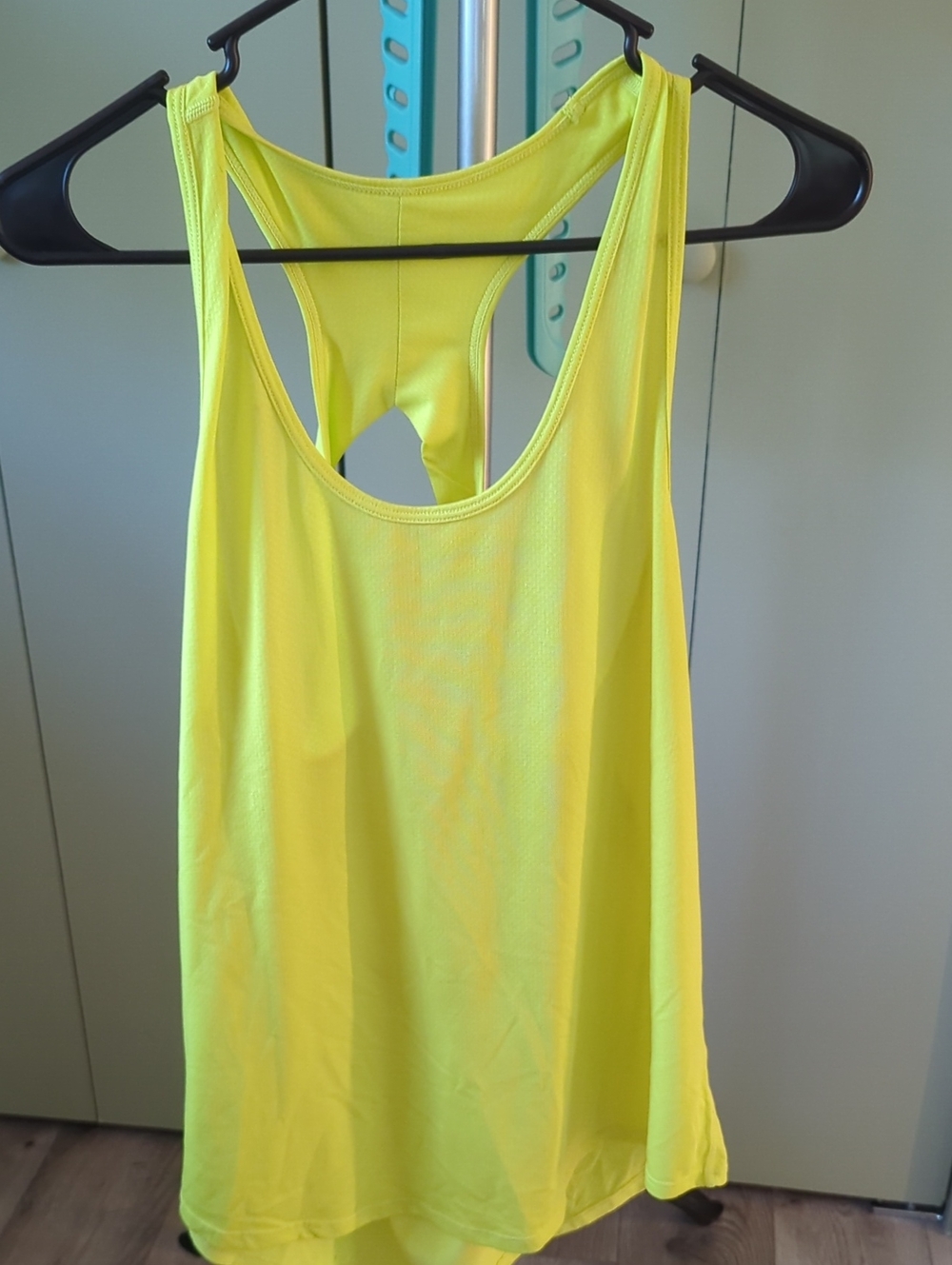 ZYIA Neon Yellow Racerback Tank - Bright Performance Top